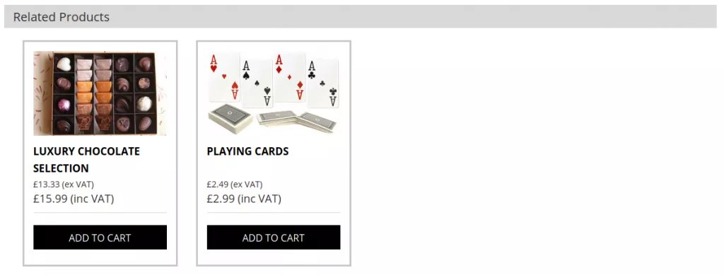 Related products example